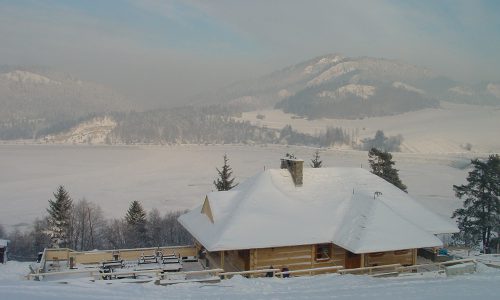 polana sosny stok narciarski